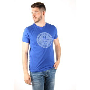 Tommy Hilfiger pánské modré tričko Clyde - XL (491)